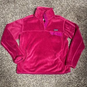 Patagonia women’s pullover XL pink